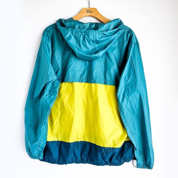 Eddie Bauer Soft Shell Lightweight Pullover Hooded Windbreaker 1/2 Jacket 2XL - Picture 3 of 6